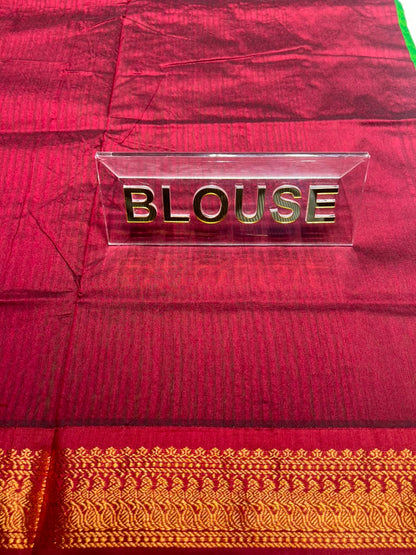Pure Cotton Silk Saree