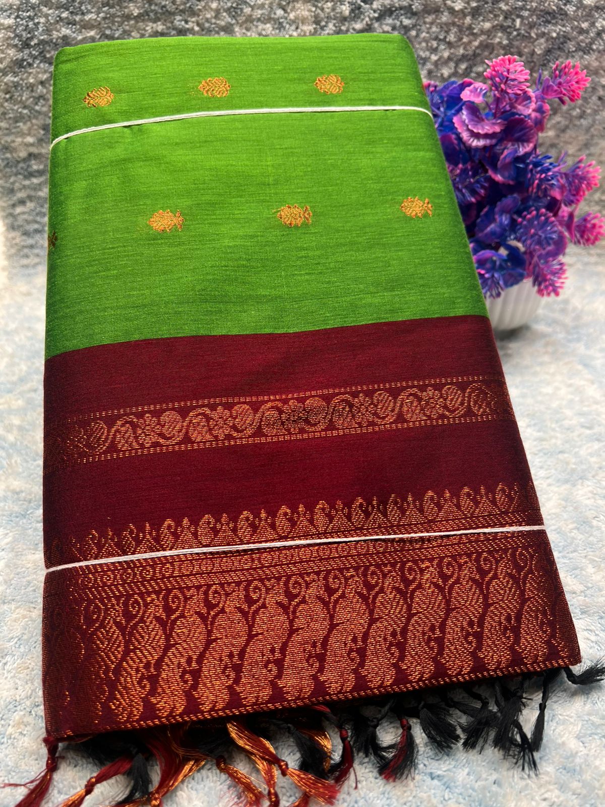 Cotton Silk Saree