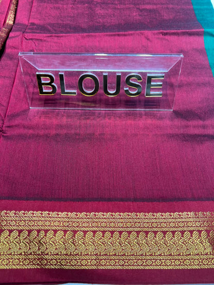 Pure Cotton Silk Saree