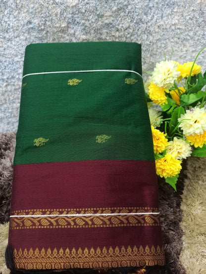 Pure Cotton Silk Saree.
