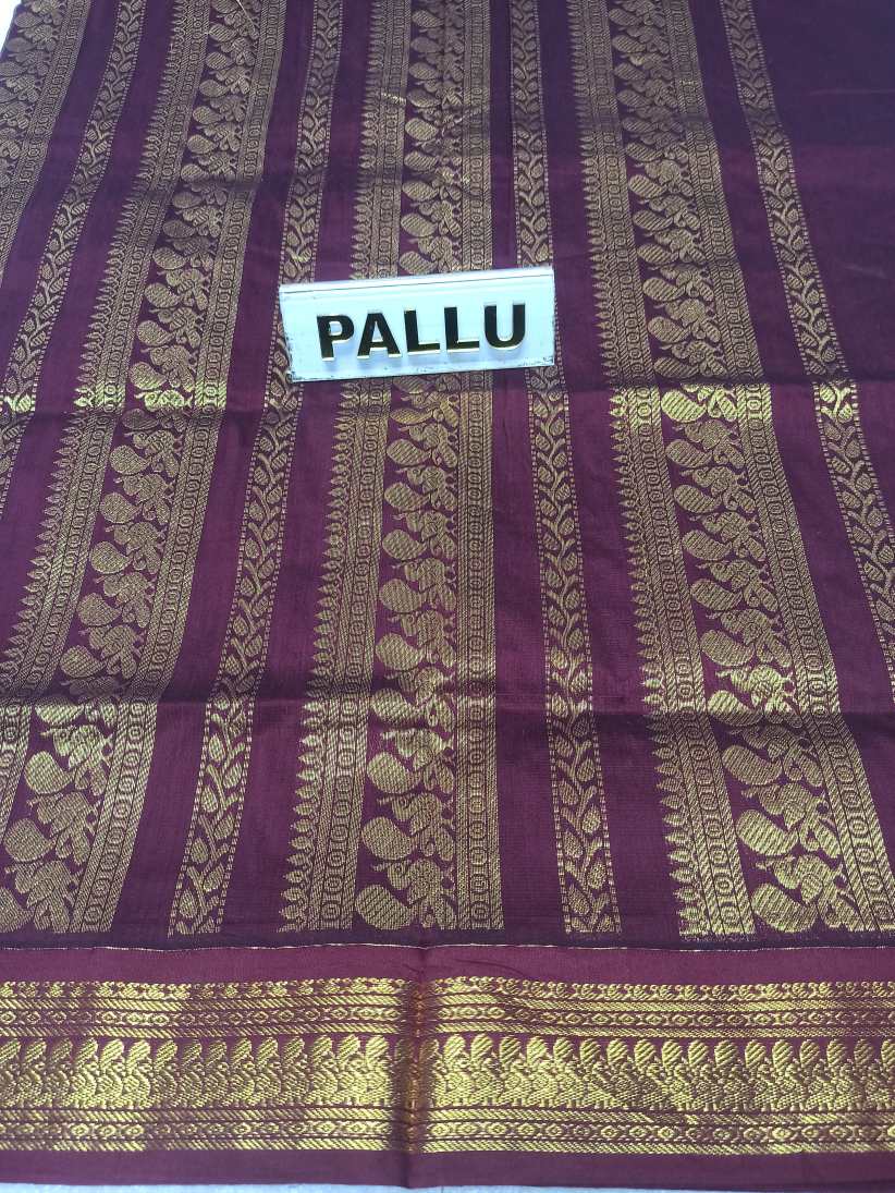 Pure Cotton Silk Saree.