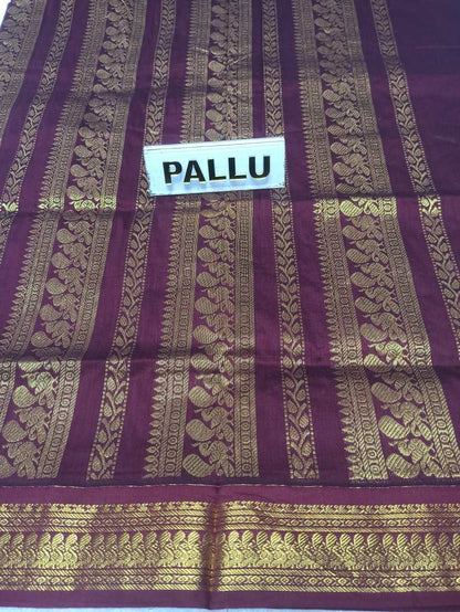 Pure Cotton Silk Saree.