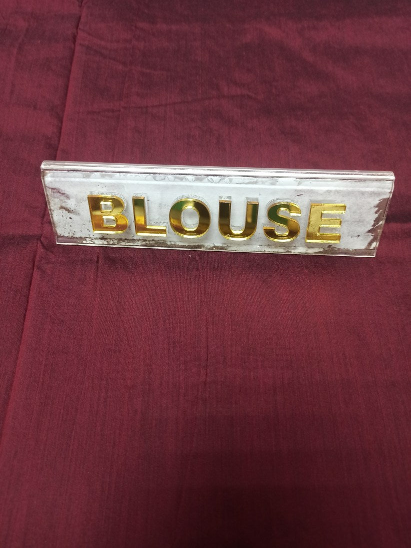 Pure Cotton Silk Saree.