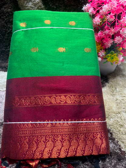 Pure Cotton Silk Saree