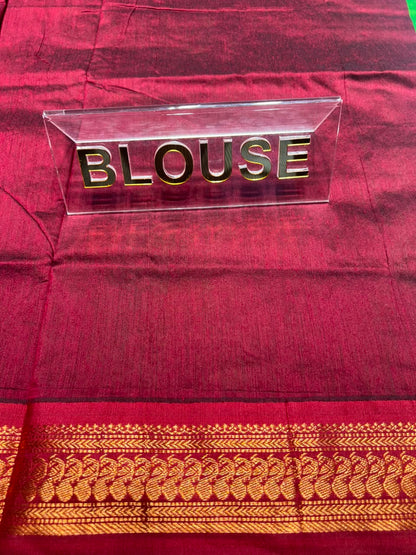 Pure Cotton Silk Saree