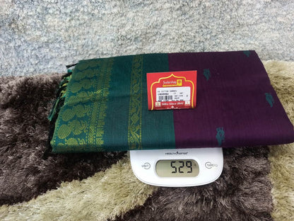 Pure Cotton Silk Saree.