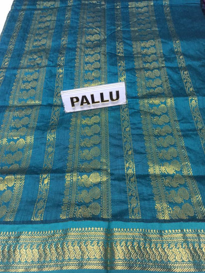 Pure Cotton Silk Saree.
