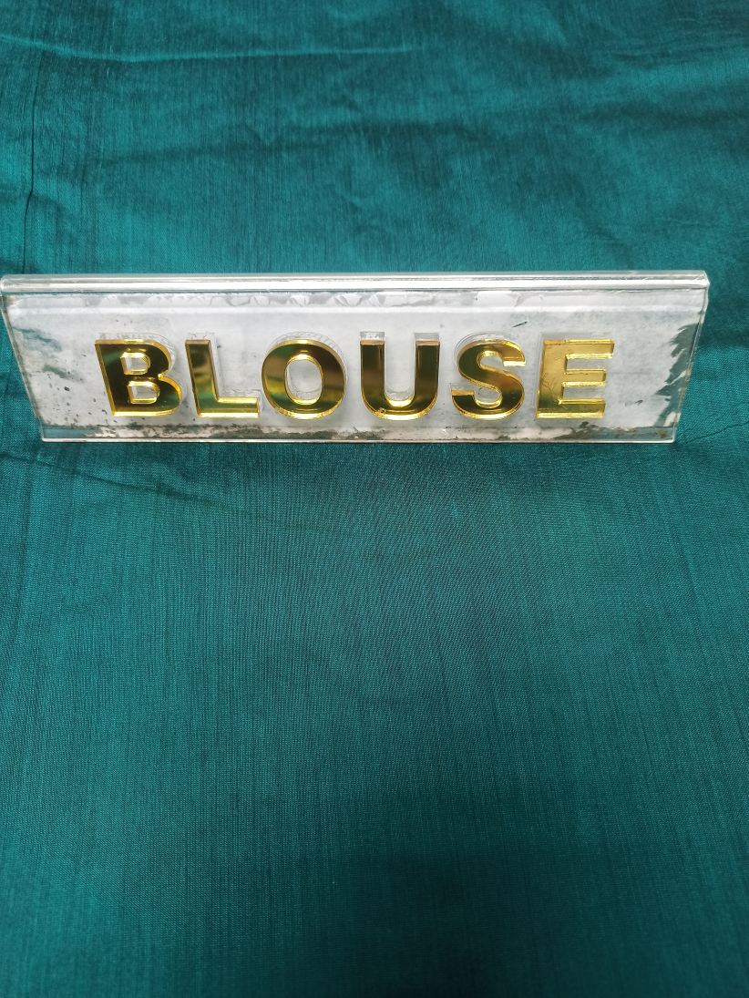 Pure Cotton Silk Saree.