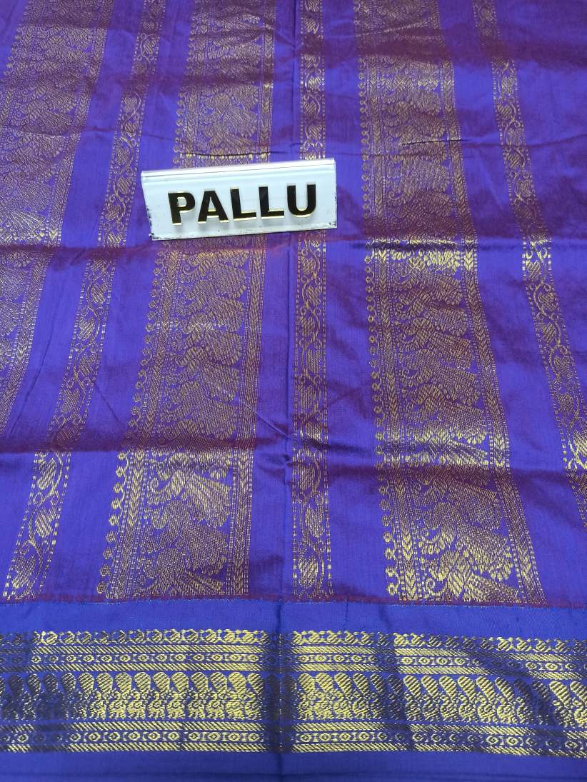 Pure Cotton Silk Saree.