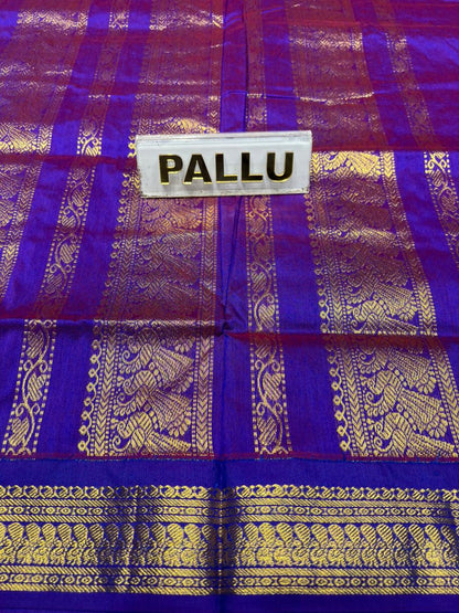 Pure Cotton Silk Saree.