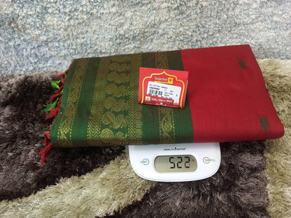 Pure Cotton Silk Saree.