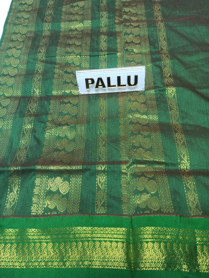 Pure Cotton Silk Saree.