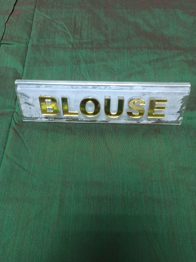 Pure Cotton Silk Saree.