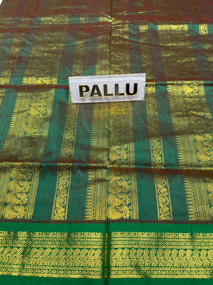 Pure Cotton Silk Saree.
