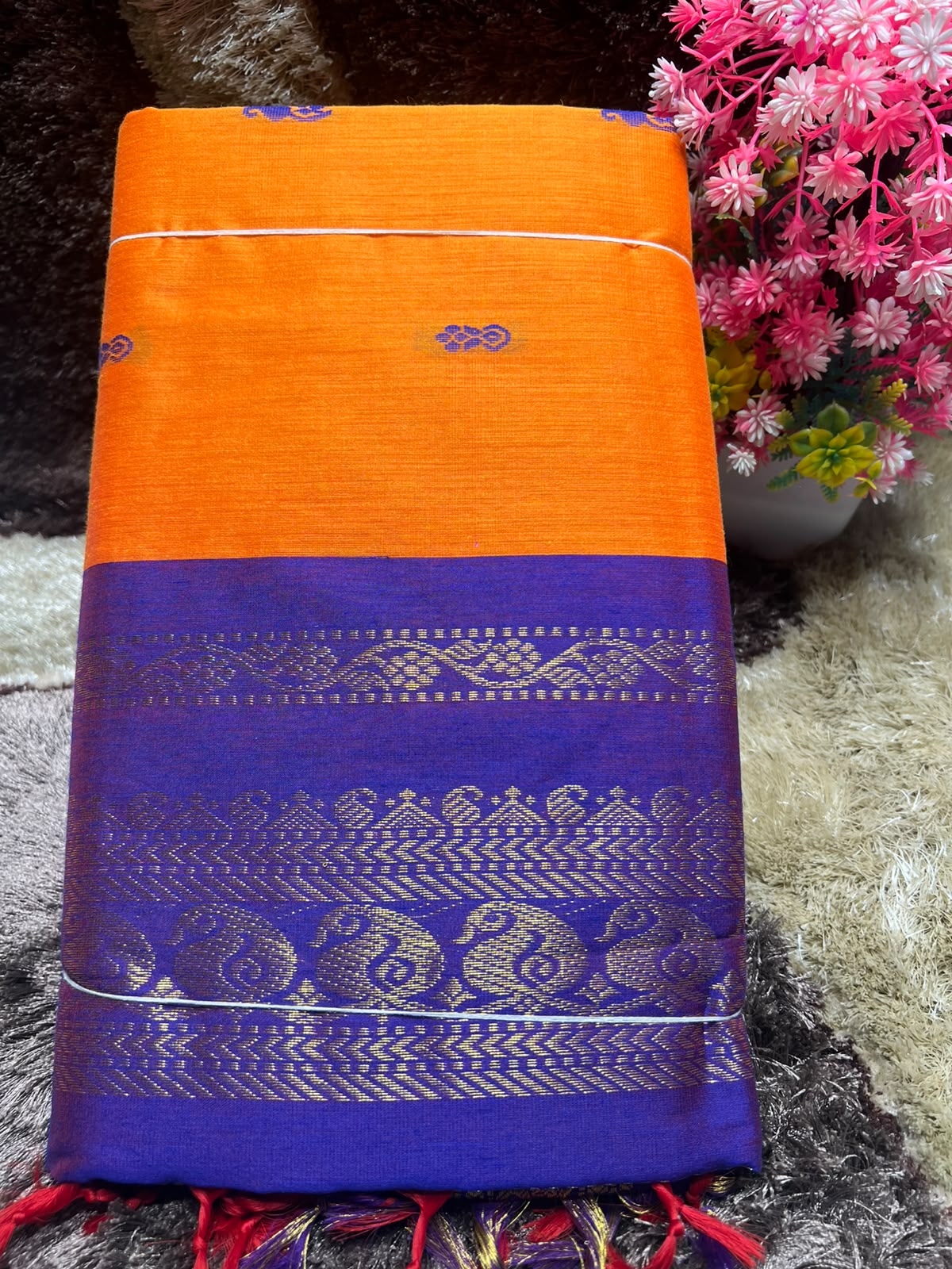 Pure Cotton Silk Saree