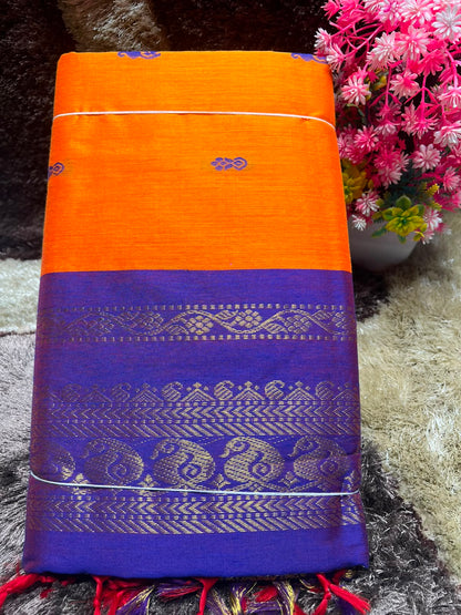 Pure Cotton Silk Saree