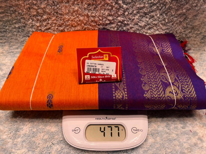 Pure Cotton Silk Saree.