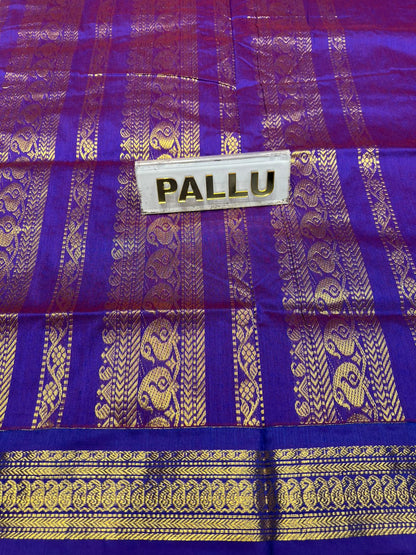 Pure Cotton Silk Saree.