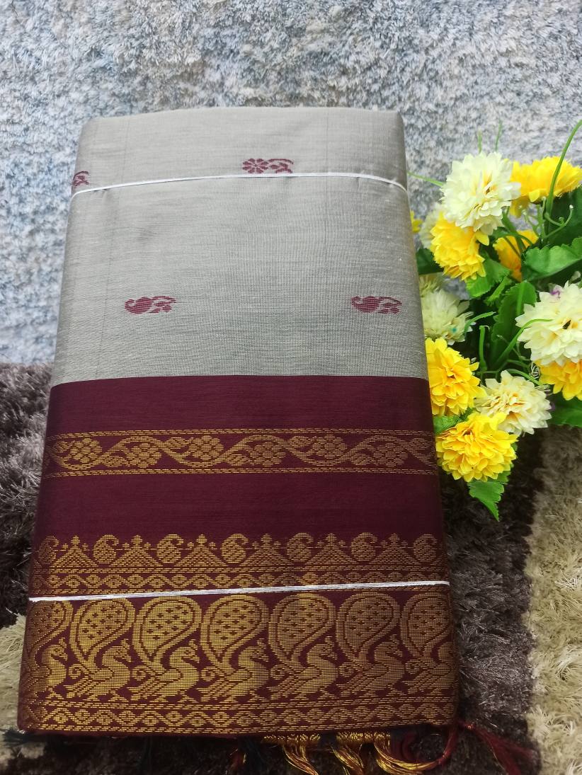 Pure Cotton Silk Saree.
