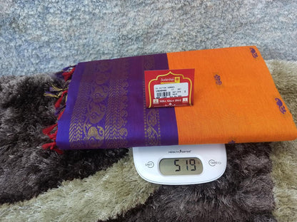 Pure Cotton Silk Saree.