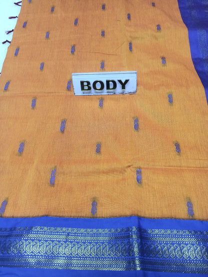 Pure Cotton Silk Saree.