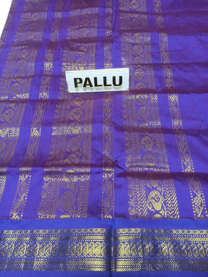 Pure Cotton Silk Saree.