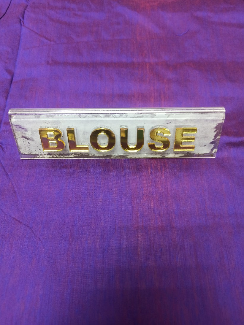 Pure Cotton Silk Saree.