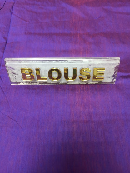 Pure Cotton Silk Saree.