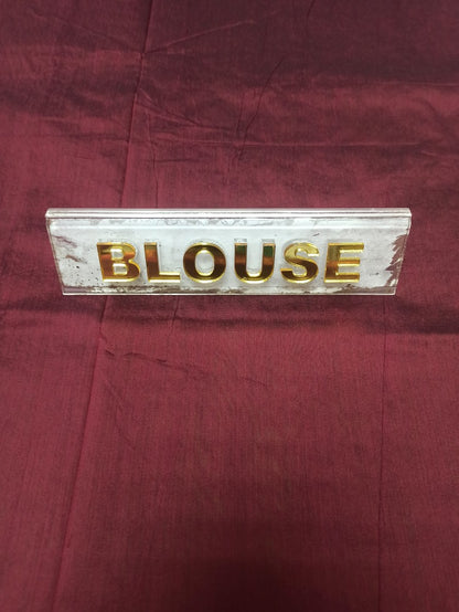 Pure Cotton Silk Saree.