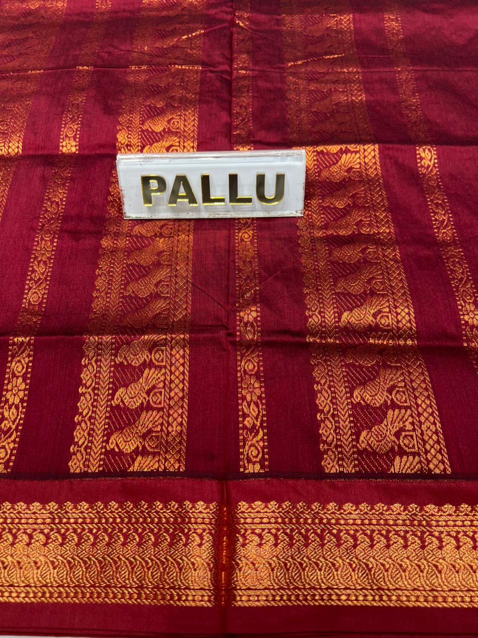 Pure Cotton Silk Saree.