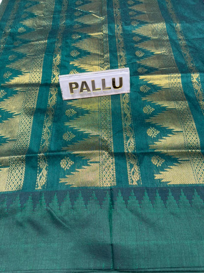 Pure Cotton Silk Saree.