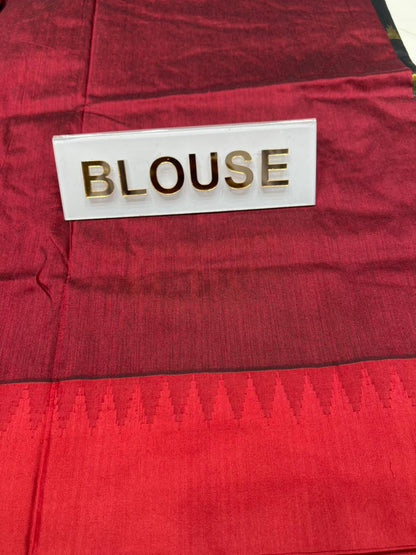 Pure Cotton Silk Saree.