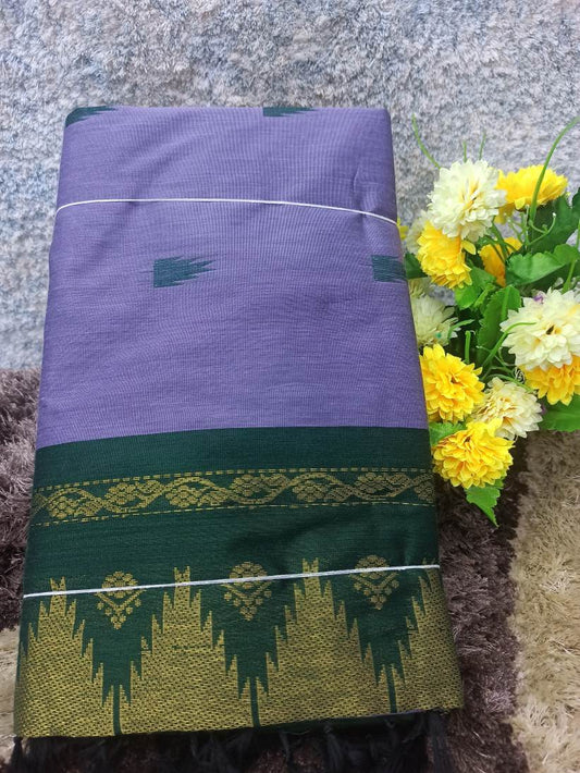 Pure Cotton Silk Saree.