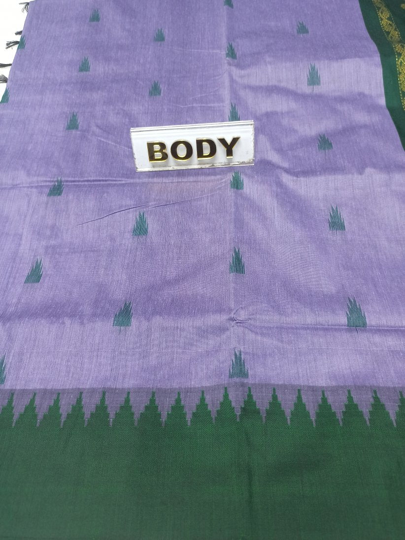Pure Cotton Silk Saree.