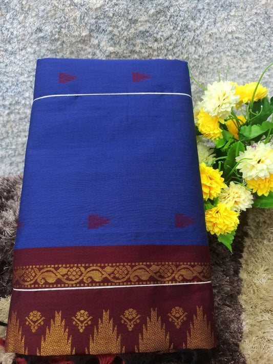 Pure Cotton Silk Saree.