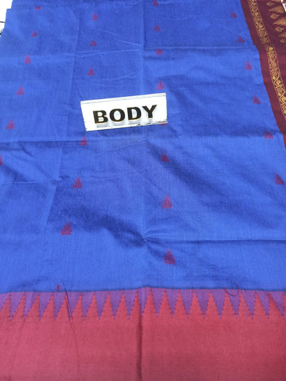 Pure Cotton Silk Saree.