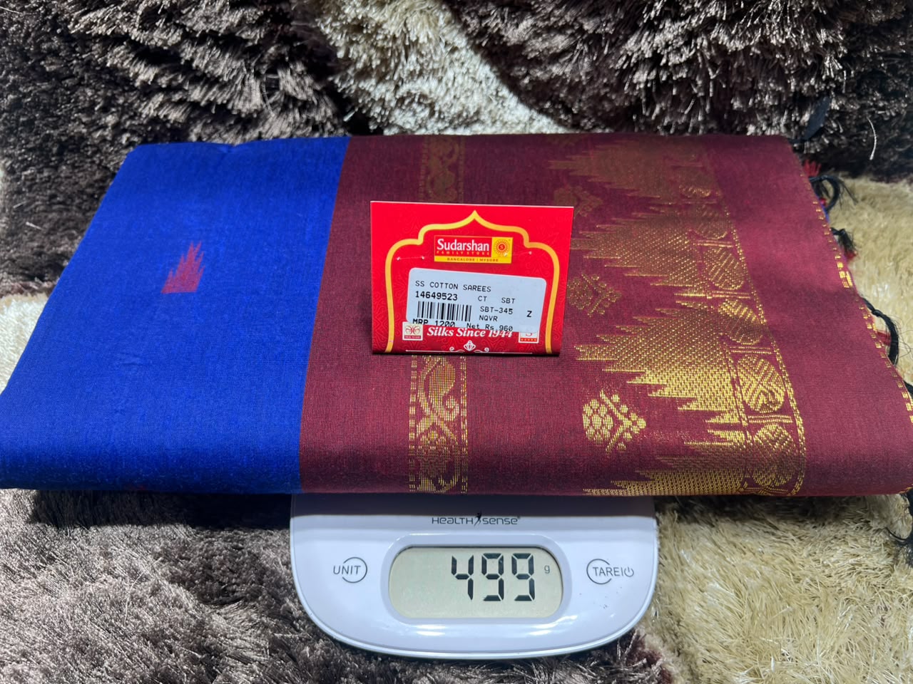 Pure Cotton Silk Saree
