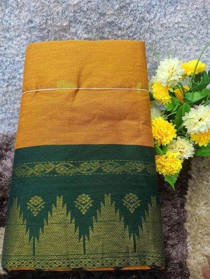 Pure Cotton Silk Saree.