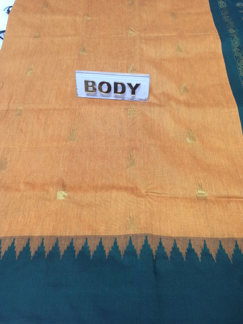 Pure Cotton Silk Saree.