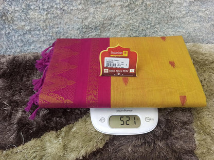 Pure Cotton Silk Saree.