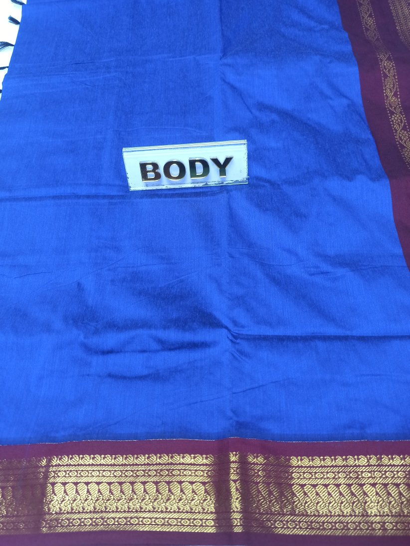 Pure Cotton Silk Saree.