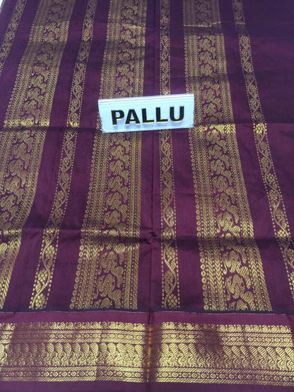 Pure Cotton Silk Saree.