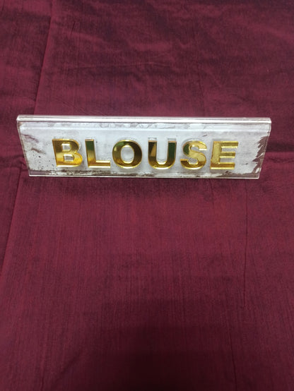 Pure Cotton Silk Saree.