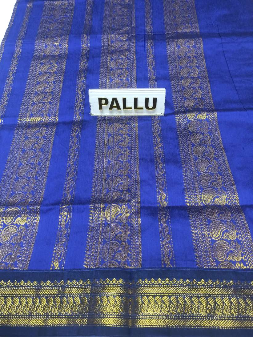 Pure Cotton Silk Saree.