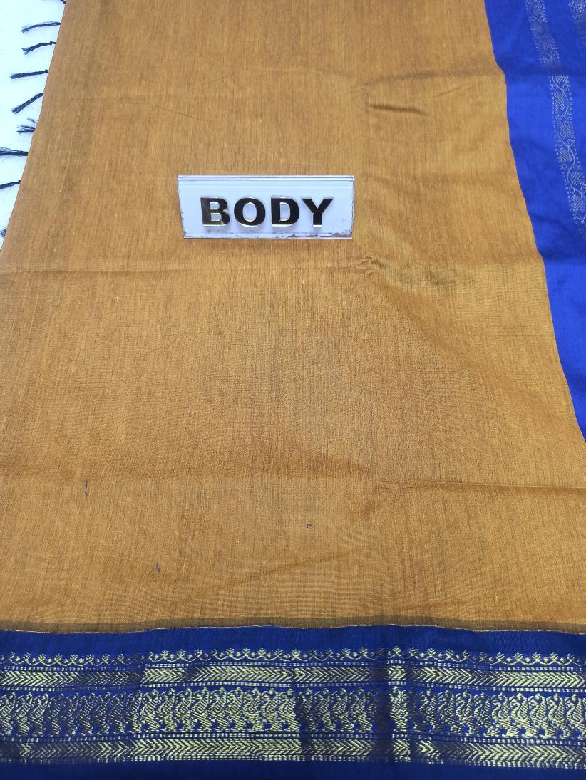 Pure Cotton Silk Saree.