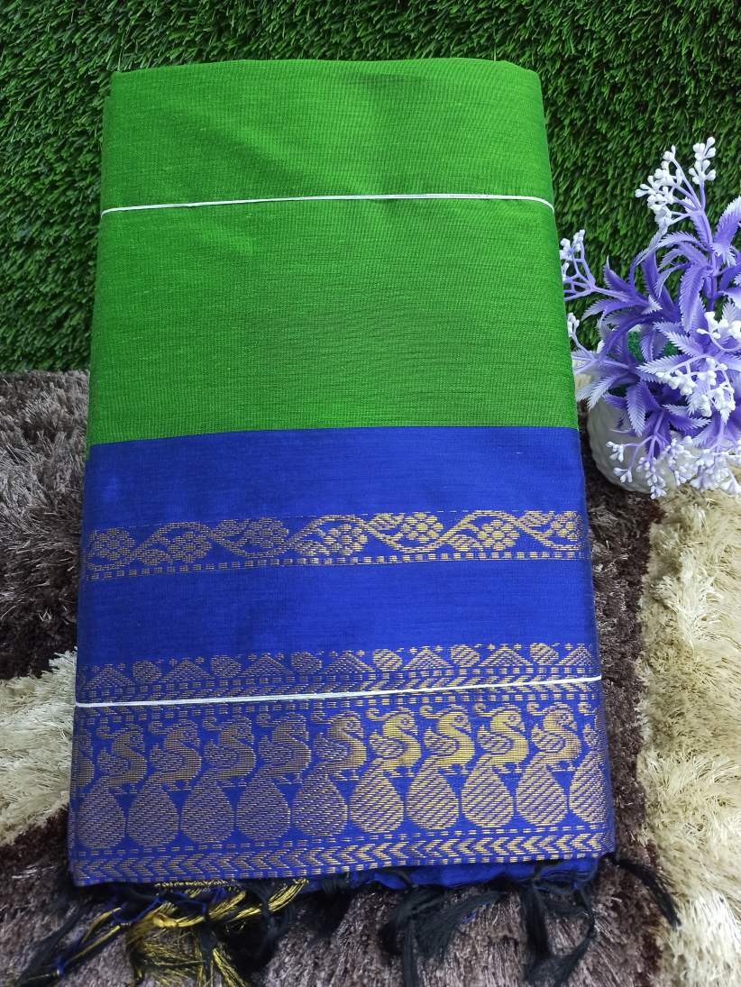 Pure Cotton Silk Saree.