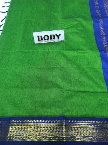 Pure Cotton Silk Saree.