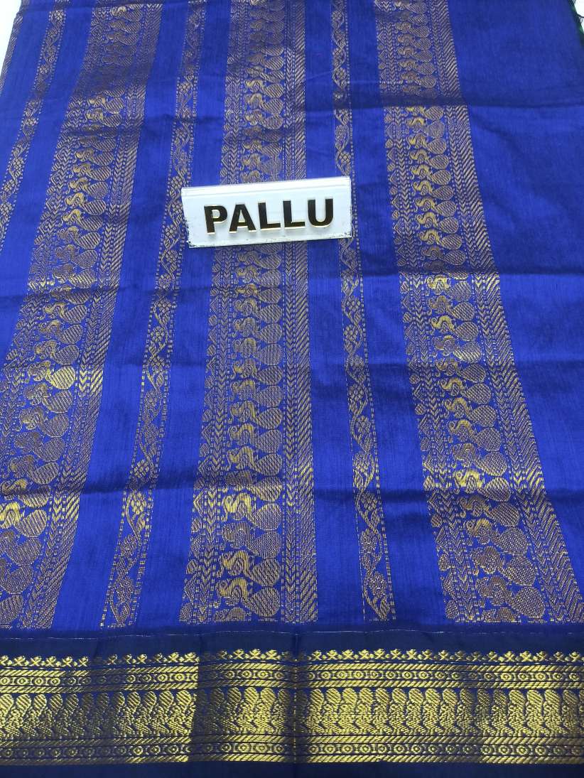 Pure Cotton Silk Saree.