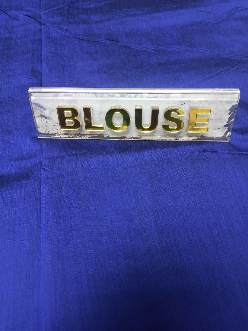 Pure Cotton Silk Saree.