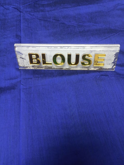 Pure Cotton Silk Saree.